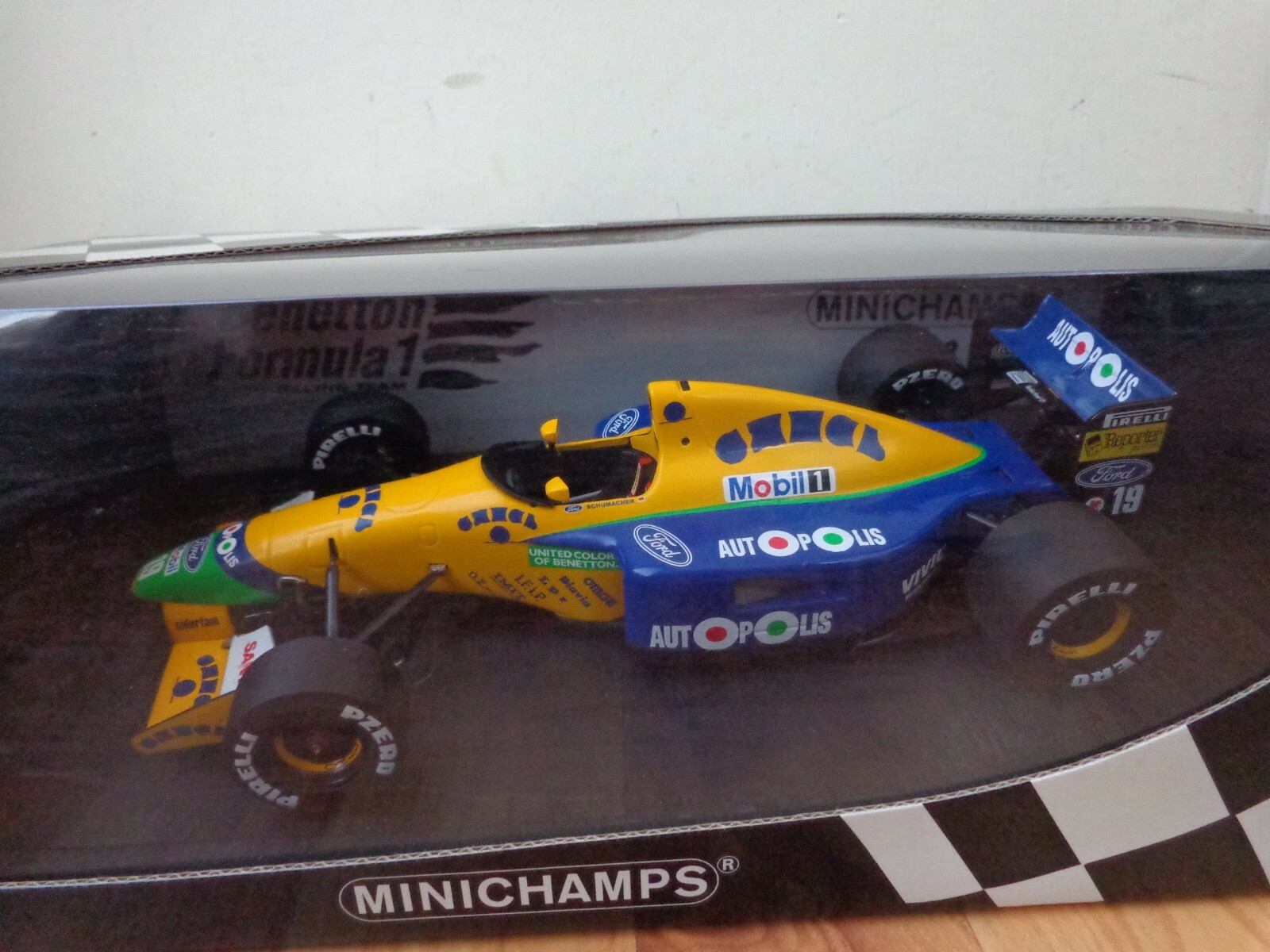 1991 MINICHAMPS 1/18 Ford B191 Michael Shumacher F1 Formula 1
