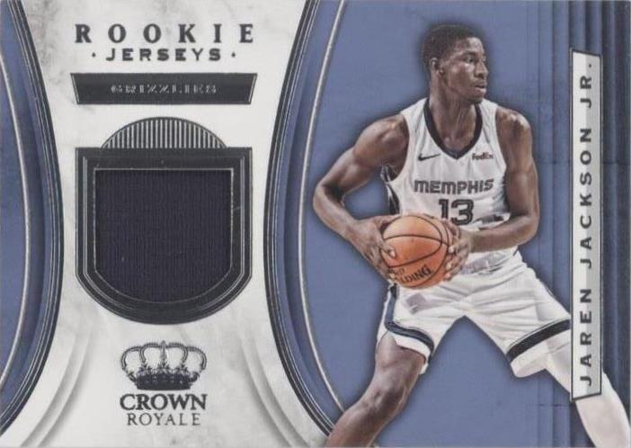 2018-19 Panini Crown Royale - Jaren Jackson Jr. #RJ-JJJ - 1 of 2