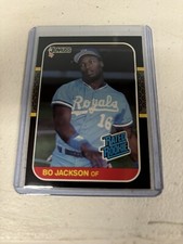 ‘1987’Donruss’Rated’Rookie’Bo’Jackson