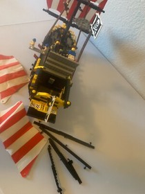 LEGO 6285 Black Seas Barracuda (Dark Shark) Pirates Vintage 1989 | 98% Complete