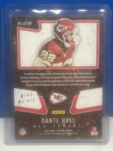 2020 Panini Prestige - Old School Xtra Points Blue #OS-DH Dante Hall /299 - Picture 2 of 3