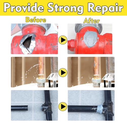 Metal Repair Glue 2 Pack Metal Epoxy Glue Heavy Duty High Temperature Heat Resis - Picture 2 of 6