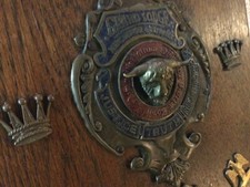 ODD FELLOWS Grand Lodge Manchester District plaque