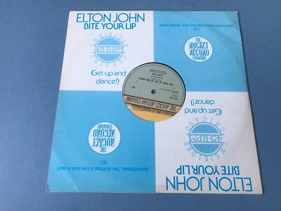 Elton John / Kiki Dee, Bite your Lip / Chicago Vinyl 12'' Single 45rpm, 1976