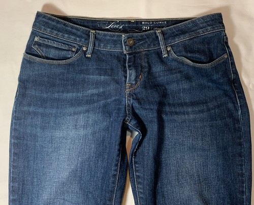 Levis San Francisco Bold Curve Jeans Sz 29 Straight - Picture 2 of 6