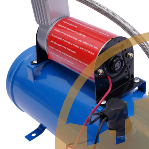 12V Auto Luftkompressor Druckluft Kompressor 100psi Mit 6L Tank Luftkompressor - Bild 4 von 14