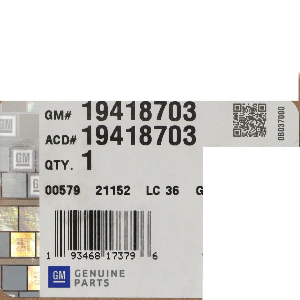 OEM NUEVO GM 1997-2013 Chevrolet Oldsmobile Pontiac extremo de barra de dirección 19418703 Foto 4 de 4