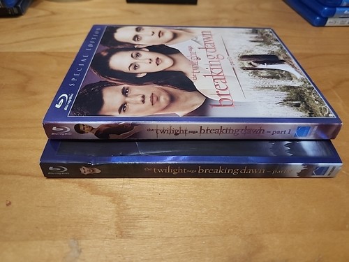 The Twilight Saga: Breaking Dawn, Part 1, 2 (Blu-ray, 2013, SLIPCOVER) Brand New - Picture 3 of 6