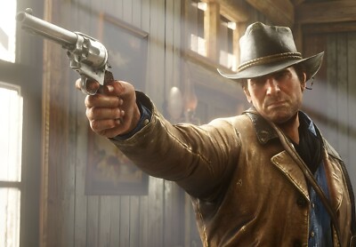 A4 Red Dead Redemption Poster (brandneu)