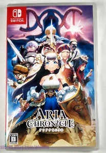 ARIA CHRONICLE Brand New NINTENDO SWITCH Game JAPANESE Import -- Ships from USA