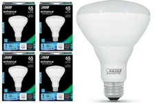 Flood/Spotlight BULB LED BR30 Natural-Daylight 5000K, FEIT BR30DM/950CA (4-PACK)