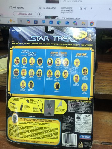 Star Trek Christine Chapel Playmates Figur 6447 - Bild 4 von 4