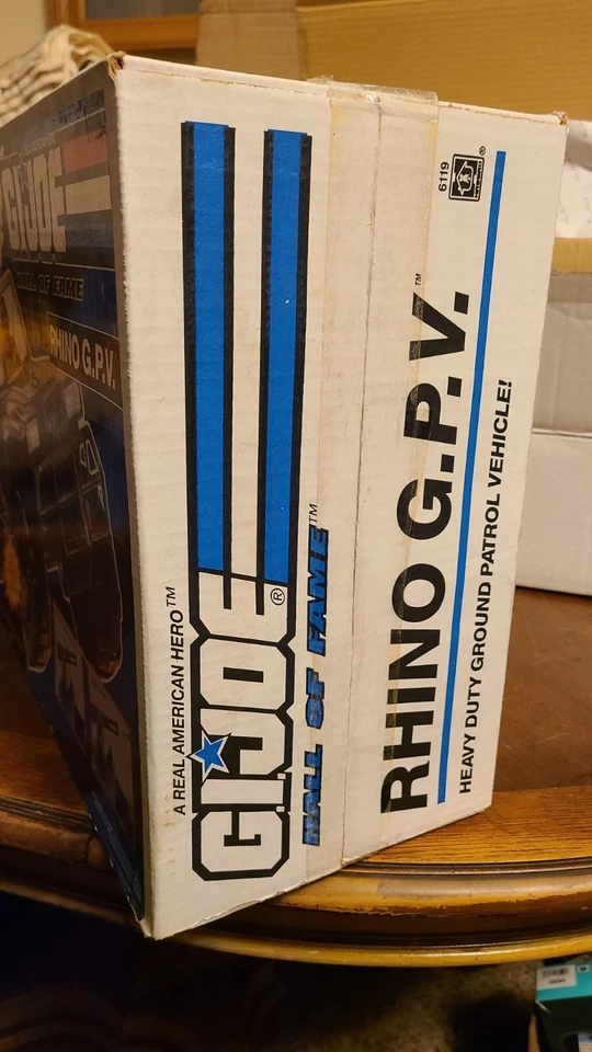 MiB Vintage Gi Joe real american hero Hall of Fame Rhino G.P.V. - Image 3 of 4