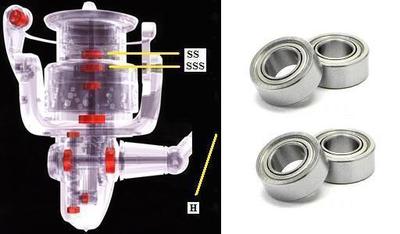 4000-Caldia A 4000 A-caldia B 4000B Daiwa Super Tune 14 caldia 3520PE-H