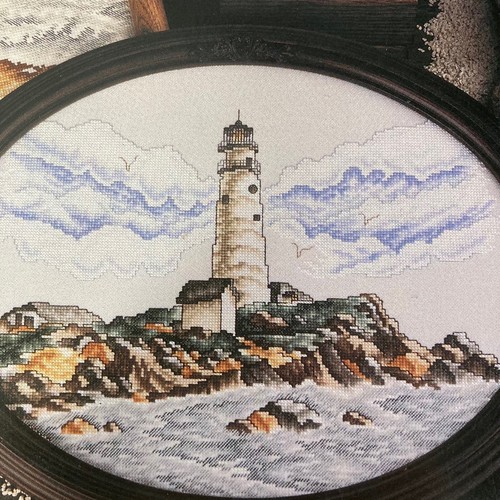 Lotto di 2 libretti punto croce Stoney Creek Tales of the Sea & Beacons By Shore - Foto 15 di 15