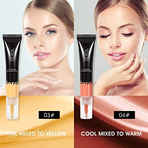 LOKFAR White Foundation Mixing Pigment for Adjusting Shade and Color Correcto... - Imagen 6 de 10