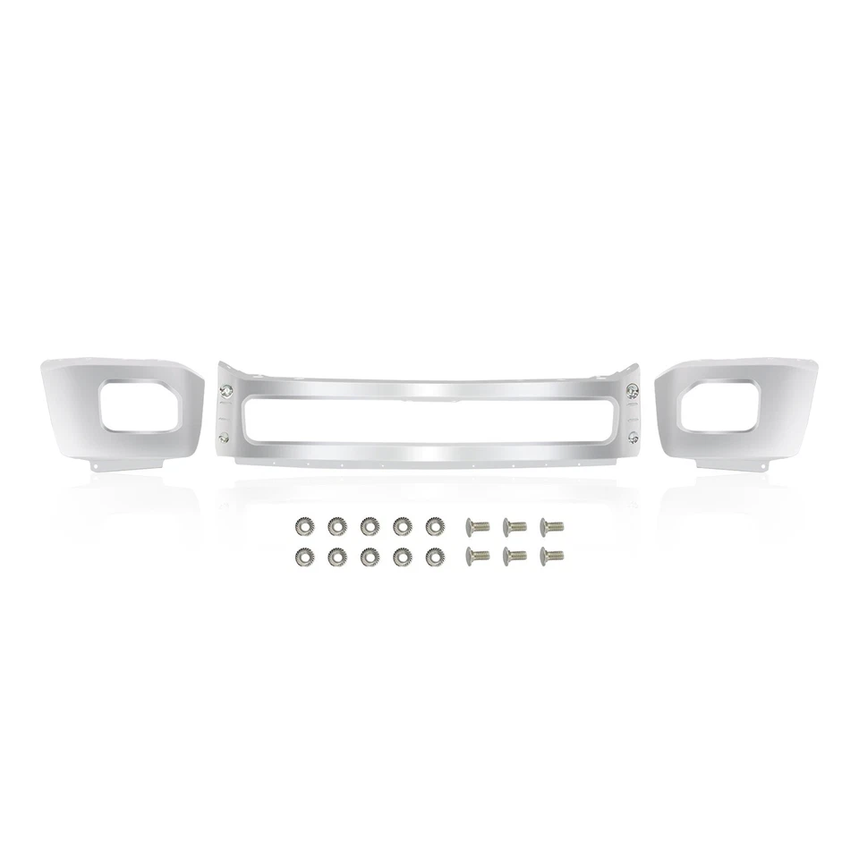 Chrome Steel Front Bumper Face Bar For 2011-2016 Ford F-250 F-350 Super Duty - Image 3 of 4