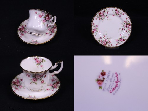 Konvolut Porzellan 7x Gedecke Sammeltassen Kaestner MZ Famag Wawel Royal Albert - Bild 2 von 8