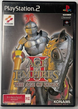 AGE OF EMPIRES II THE AGE OF KINGS PS2 Konami Sony PlayStation 2 From Japan