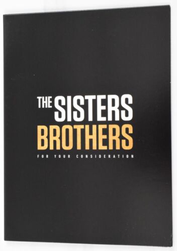 The Sisters Brothers 2018 FYC Screener DVD Joaquin Phoenix John C. Reilly