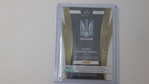 2020 Panini Select UEFA Euro Preview Dual Jerseys Silver Prizm Andriy Yarmolenko - Picture 2 of 2