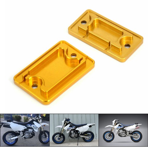 Clutch Master Cylinder Reservoir Cover Cap Gold Fits For Suzuki DRZ400SM 00-19 - Picture 14 of 14