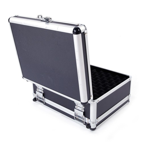 Aluminum New Framed Locking Gun Pistol HandGun Lock Box Hard Storage Carry Case - Picture 10 of 24