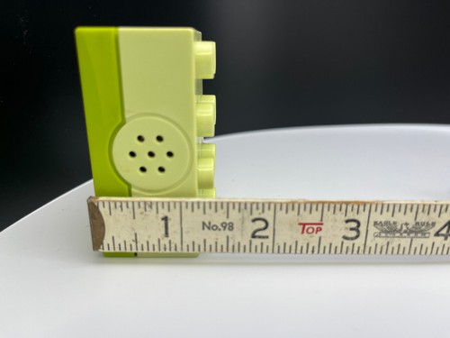 Lego Duplo Dora The Explorer Light Lime Sound Effect Brick 4x4 Lime Base Speaker - Picture 9 of 10