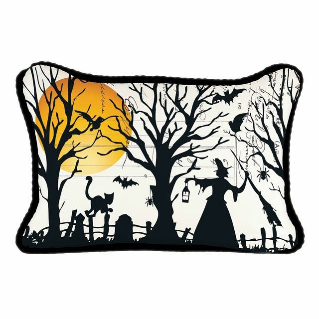 Michel Design Works Rectangular Throw Pillow Halloween Trick Or