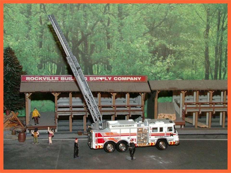 Matchbox _ HO Scale _ Working Rigs _ Pierce Velocity Aerial Platform ...