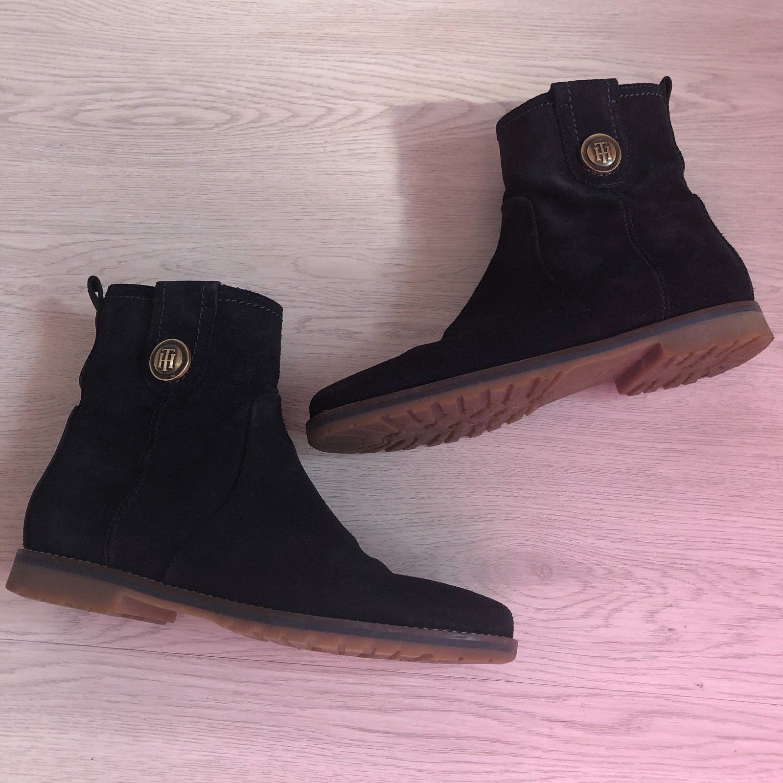 Tommy Hilfiger Stiefeletten Wendy Midnight Gr.38 Stiefel Tommy Hilfiger Stiefeletten Wendy Midnight Gr.38 Stiefel