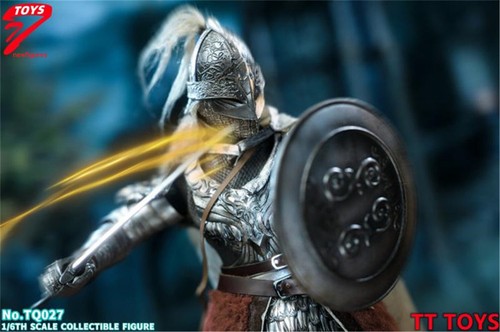 TT TOYS 1/6 TQ027 Eldenfal Ring White Wolf War Ghost 12" Male Figure Collectible - Picture 7 of 10