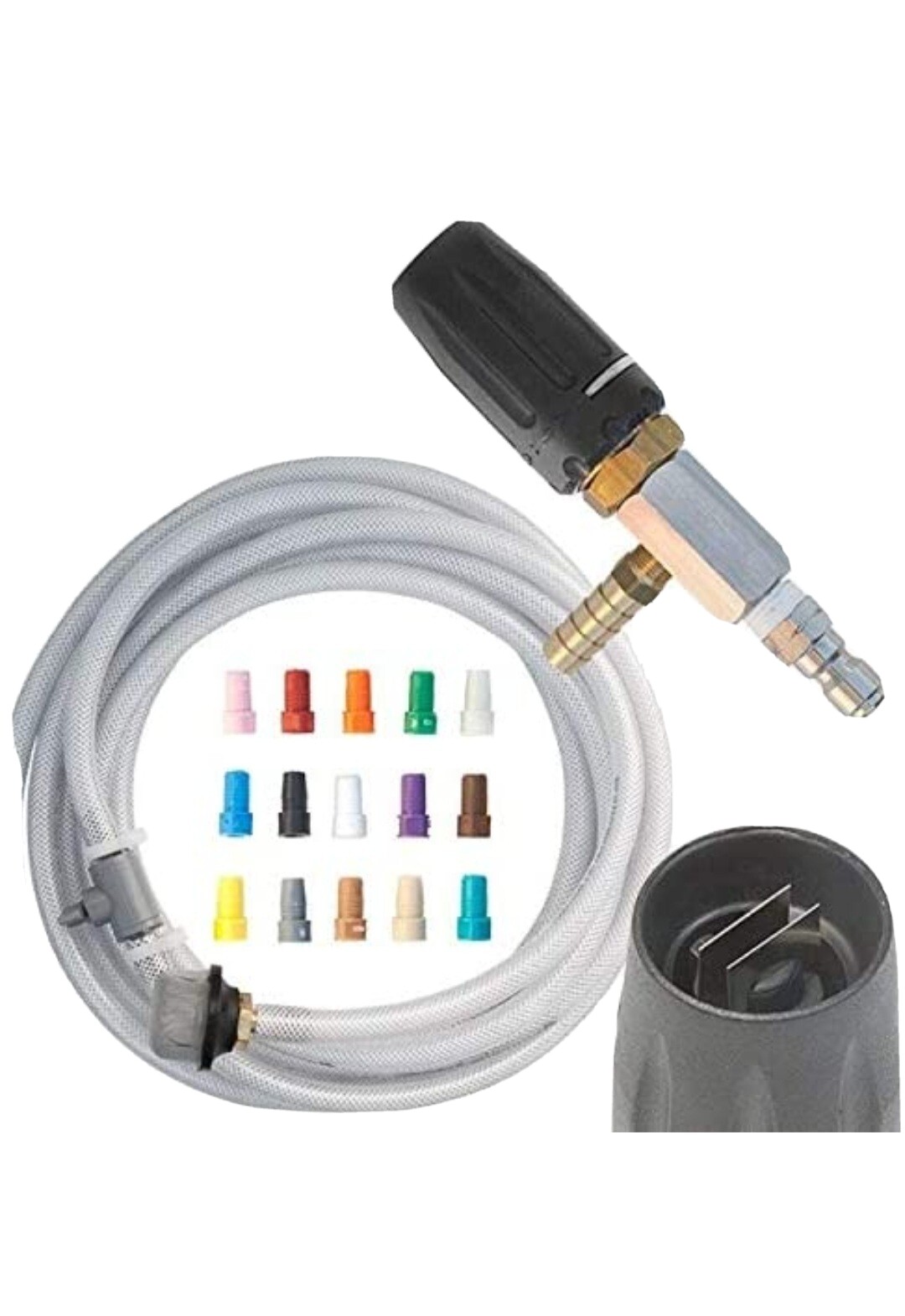 XJET M5 Variable Long Range Nozzle 9 Kit 2000 to 3000 PSI 33.5 GPM