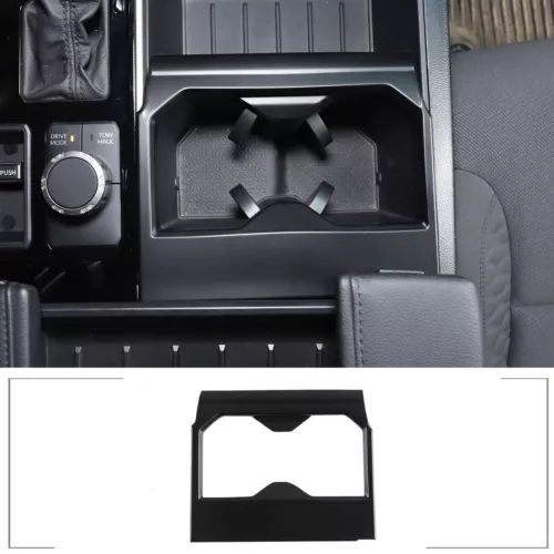 ABS Matte Black Full Interior Dash Trim Cover Set Fits Toyota Tundra 2022-2025 - Picture 10 of 85