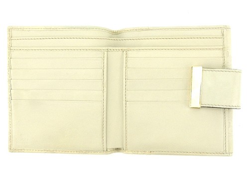 Gucci Wallet Purse Guccissima Beige Gold Woman unisex Authentic Used T1710 - Picture 5 of 6