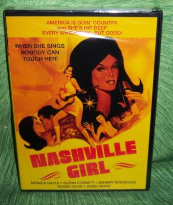 NEW SCORPION MONICA GAYLE GLENN CORBETT NASHVILLE GIRL CULT MOVIE DVD