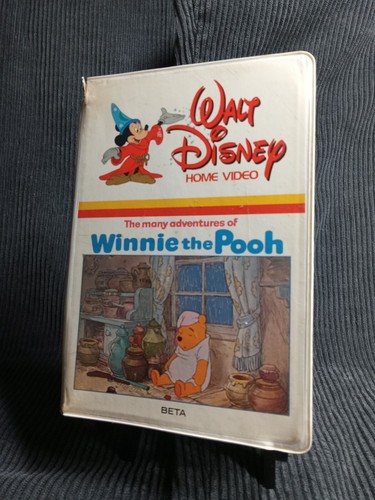 Walt Disney Home Video The Many Adventures Of Winnie The Pooh Beta Tape - Picture 1 of 3