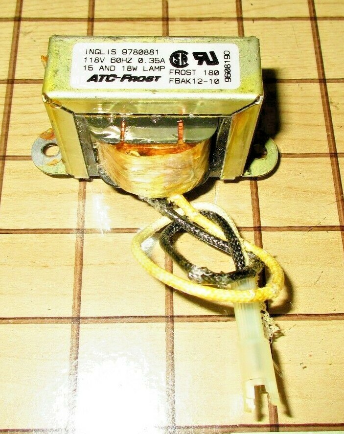 Kitchen Aid Range Fluorescent Light Ballast / Transformer 9780881