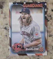 2024 Topps Update Scott Barlow (2) #'d Cards