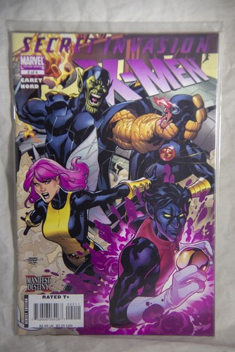 Marval Comic X-Men Secret Invasion Manifest Destiny Issue #1 to 4 Complete Set - Bild 3 von 8