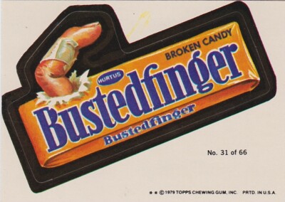 Vintage Topps Wacky Packages Stickers \