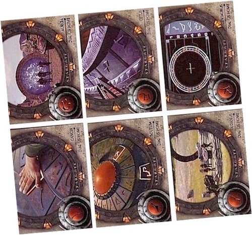Stargate SG-1 Saison 4 (Quatre) - 6 Carte " Dial Us Home " Poursuite De D1-D6 - - Picture 1 of 3