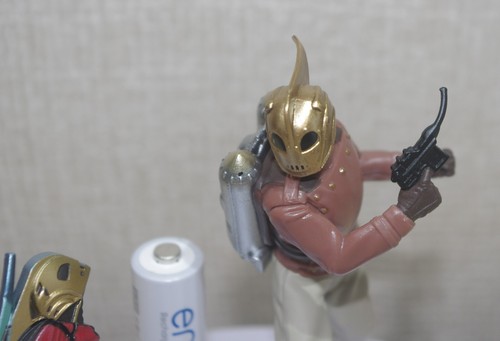 THE ROCKETEER ( 1991 ) MOVIE COLLECTION # Complete 4 Types Figures # capsule toy - Picture 4 of 14