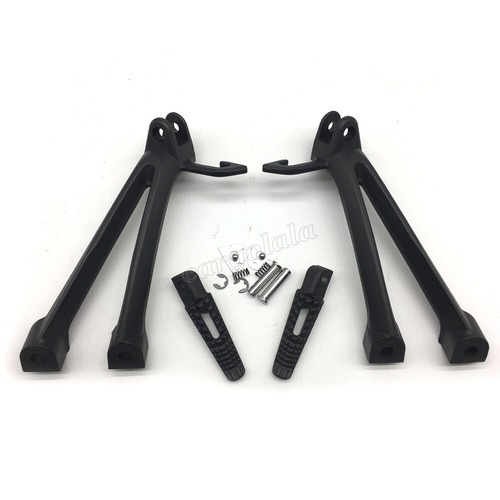 Motorcycle Rear Passenger Foot Pegs Bracket Fit Suzuki GSXR600/750 2006-2007 K6 - Picture 4 of 8