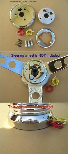 ForeverSharp Steering Wheel Adapter 69-94 Chevy, 75-94 Jeep 74-94 Chevy GM Truck - Foto 2 di 2