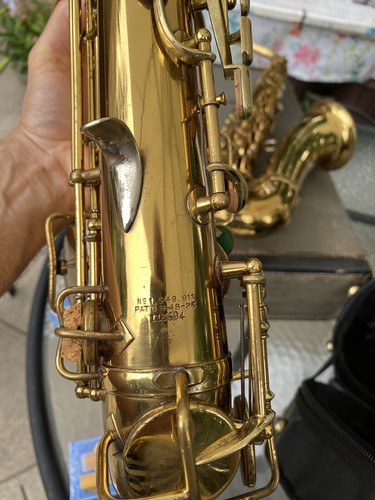 King H.N. Saxofón alto blanco #112694 - Imagen 8 de 12