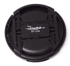 Rocketfish RF-LC58 58mm Replacement Camera Lens Cap for Canon 58mm DSLR Camera