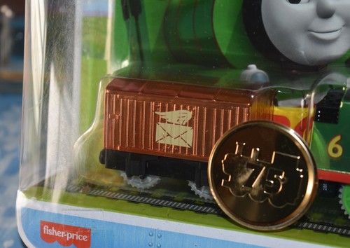 Thomas & Friends Trackmaster CELEBRATION PERCY & STORYBOOK Battery Operated NEW - Picture 3 of 6