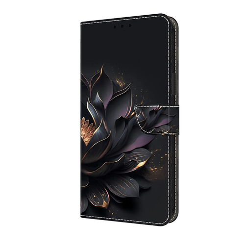 Painted Leather Case For Samsung Galaxy S24 FE Wallet Flip Phone Cover Stand - Picture 38 of 80