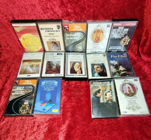 JOBLOT D, 54 CLASSICAL MUSIC CASSETTES ALL PHOTOGRAHED ALL PLAY TESTED - Picture 4 of 6